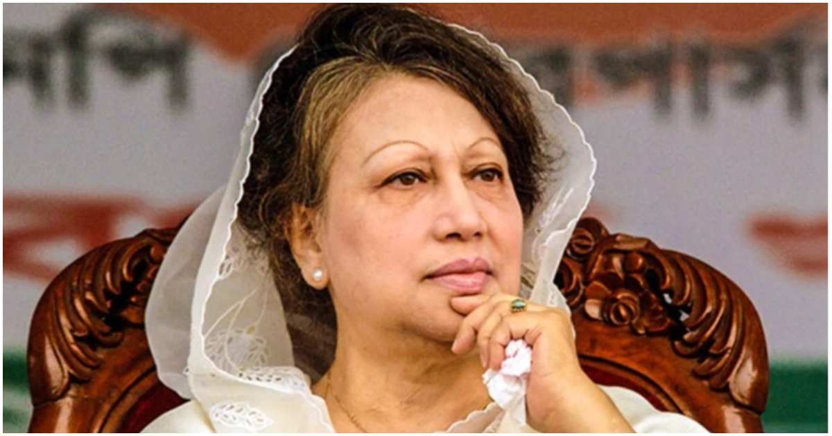 বিএনপি চেয়ারপারসন খালেদা জিয়া। ছবি: ইউএনবি